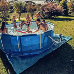 Forro p/ piscina 3,05m p/ 4600 e 5000L de armação Bel Lazer