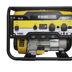Gerador Gasolina Denzel PS-25 3 HP 2500W 15L Bivolt 115V 230V AVR Monofásico Manual