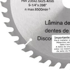 Disco Serra 40 Dentes 235 x 25,4 mm 10 unidades D-51378-10 Makita
