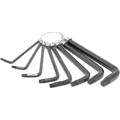 Jogo Chave Torx T9 - T40 Chaveiro 8 Peças Tradestar