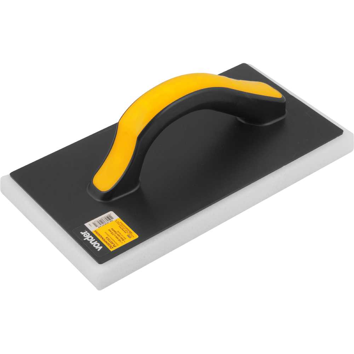 Desempenadeira Plástica com Espuma 14x27 Vonder