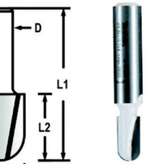 Fresa Ponta U 1/4" Haste 1/4" D-49448 Makita
