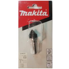 Fresa Ponta V Haste 6 mm x 47,6 mm D-68177 Makita