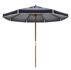 Ombrellone Madeira Cobertura PVC 2,40 metros preto Bel Lazer