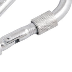 Mosquetão Com Trava Roscada 6x60mm Leve Galvanizado  - Vonde