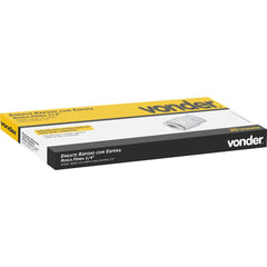 Engate rápido fêmea 1/4" aço carbono zincado esfera Vonder