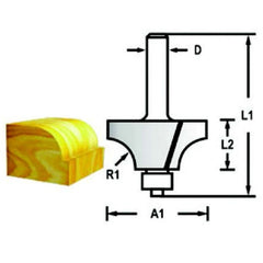 Fresa Borda 8 mm x 31,8 mm x 57,9 mm x 17 mm D-68622 Makita