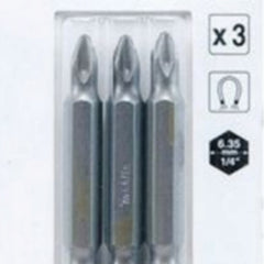 Ponta Bits Conjunto 3 Peças Ph 2-50 mm Makita