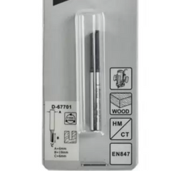 Fresa Paralela Haste 6 mm x 51 mm D-67701 Makita