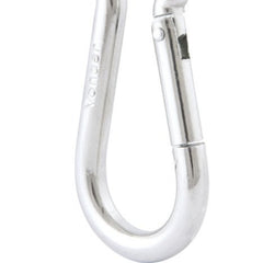 Mosquetão com trava 11x120mm leve galvanizado Vonder