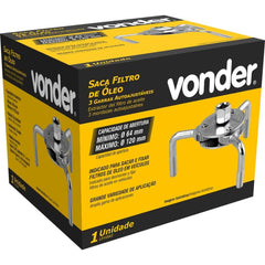 Chave Regulável para Sacar Filtro 3 Garras Vonder