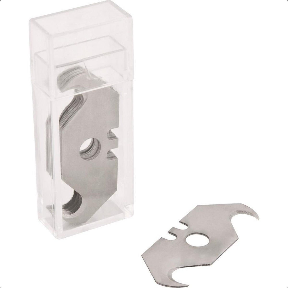 Lâmina estilete trapezoidal corte curvo c/ 10 pç cart Vonder - Guimepa