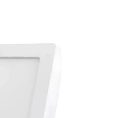 Painel LED ECO Branco Sobrepor 12W Quad. 4000K Black+Decker