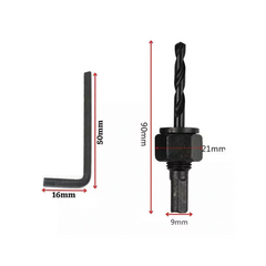 Jogo Serra Copo 32 - 54 mm  Aço Carbono Tradestar