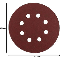 Discos de Lixa 125 mm Grão 80 Embalagem com 10 Unidades D-54156 Makita