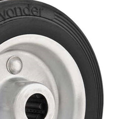 Roda de borr. 4" média 88kg eixo rolete 12mm Vonder