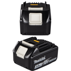 Kit Carregador Duplo Makita DC18RD KITMAKDC18RD220 220V + 2 Baterias BL1830B 3.0Ah LXT Original