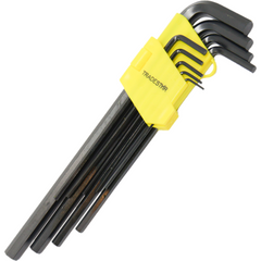 Jogo Chave Allen 1,5-10 mm Longo 9 Peças CR-V Tradestar
