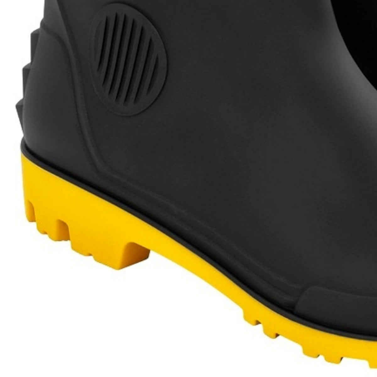 Bota (Ak) Pvc 43 Preta/Amarela C3/4 Cf Vonder - Guimepa