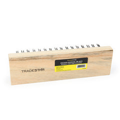 Escova Manual Aço 6 x 19 cm Cepa Madeira Tradestar