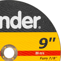 Disco de Corte 230,0X3,2X22,23 DCV Vonder