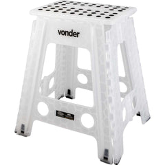 Banqueta Plástica Dobrável Altura 450mm Vonder