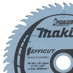 Disco Serra 56 Dentes 165 mm x 20 mm B-56889 Makita