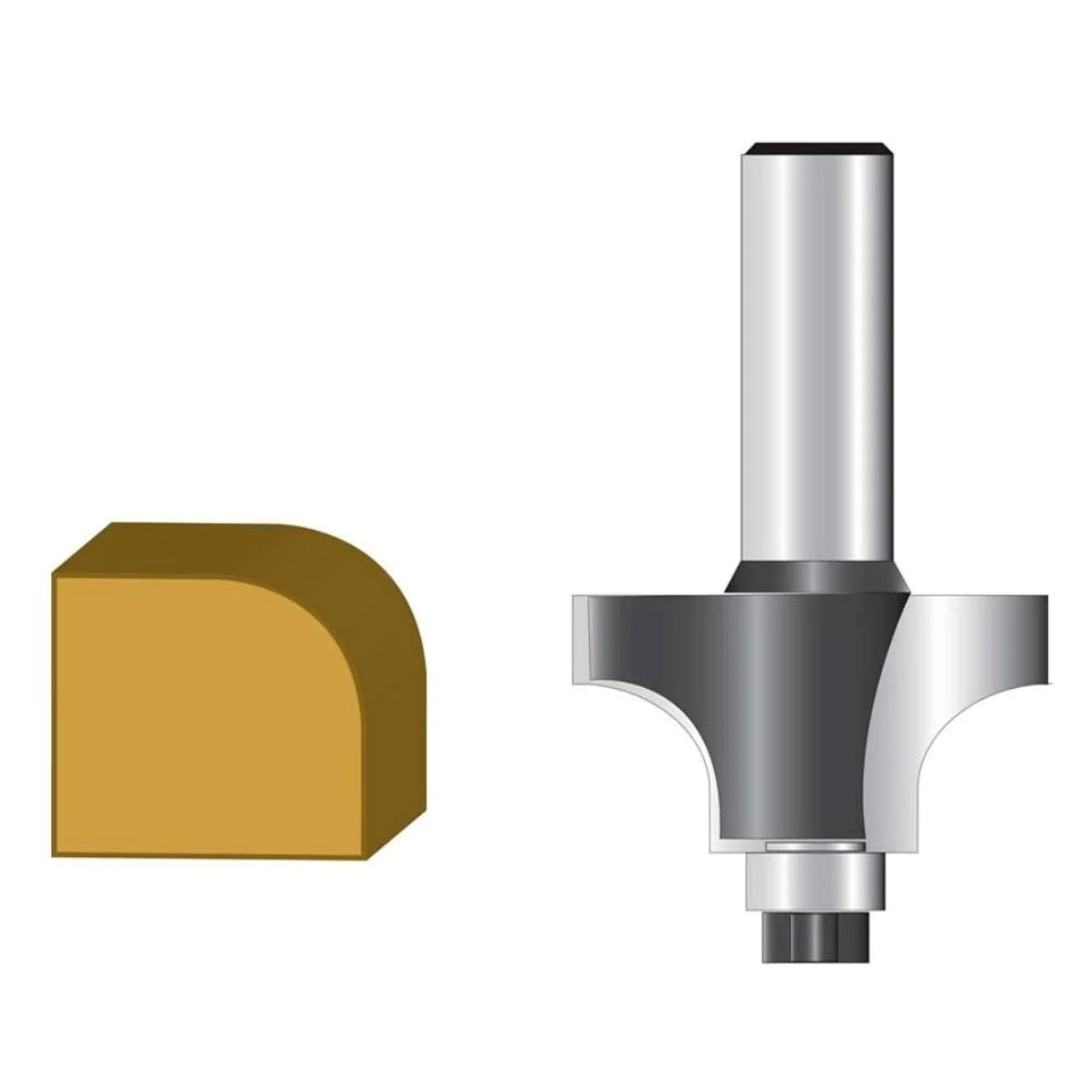 Fresa de Borda 1" Haste 1/4 D-49987 Makita