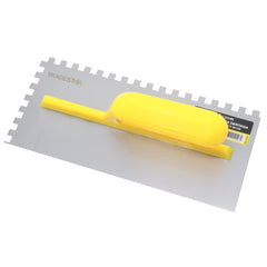 Desempenadeira Aço Dentada 12 x 28 cm Cabo Plástico Tradestar