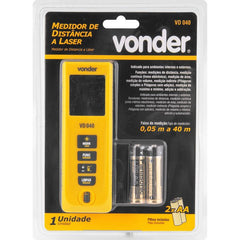 Medidor Distância Laser 40M040 Vonder