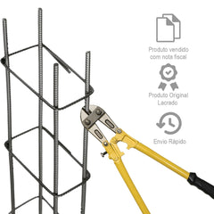 Corta Vergalhão 30'' Aço Carbono Tradestar