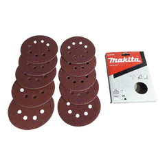 Discos de Lixa 125mm Grão 60 Embalagem 10 Unidades D-54140