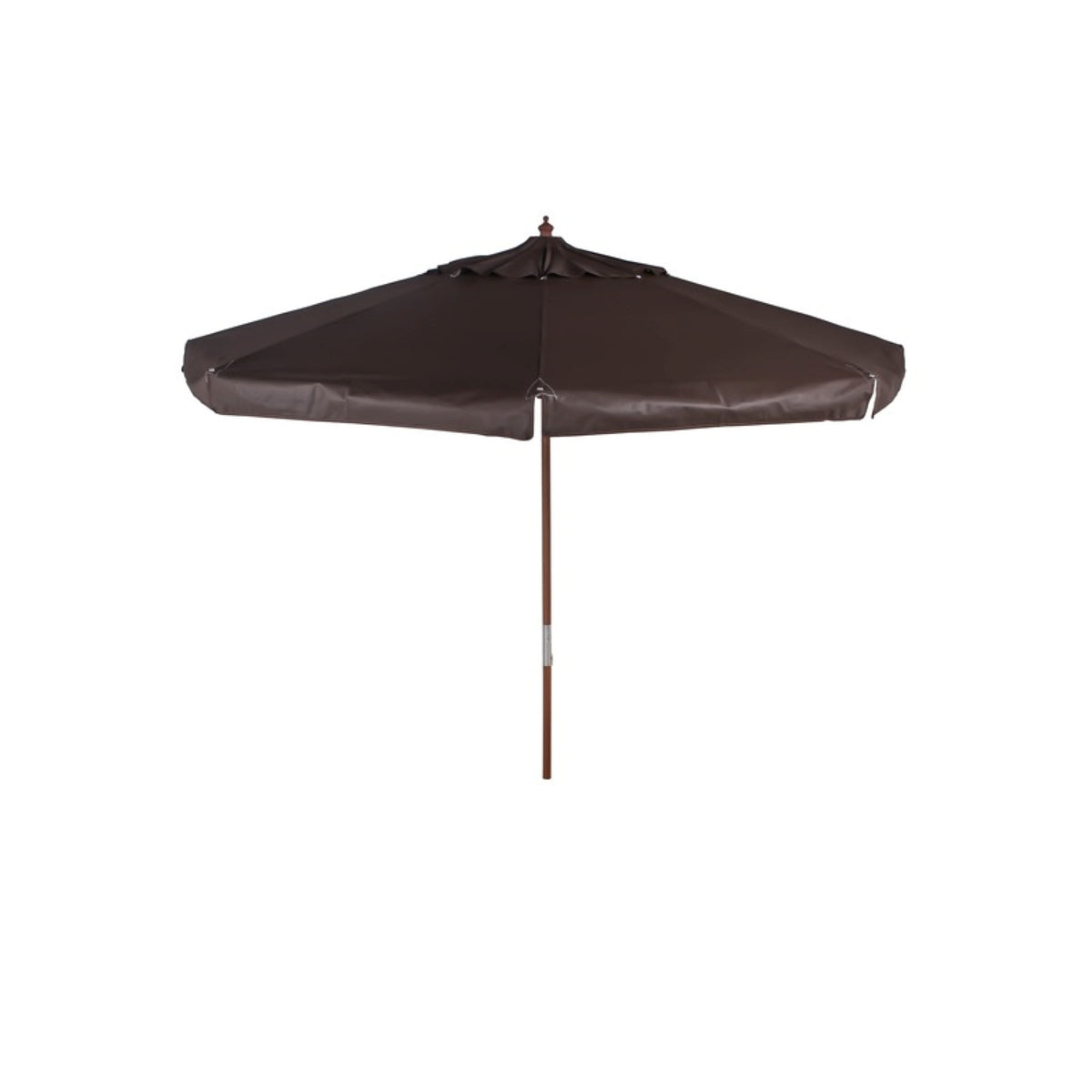 Ombrellone Madeira Cobertura PVC 3,00m marrom Bel Lazer