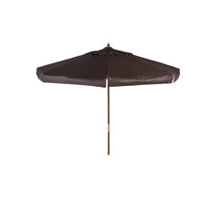 Ombrellone Madeira Cobertura PVC 3,00m marrom Bel Lazer