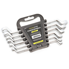 Jogo Chave Estrela 6 - 17 mm 6 Peças Aço Carbono Tradestar
