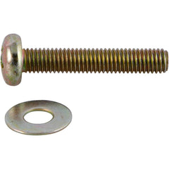 Parafuso para Suporte de TV 8 x 45 mm com Arruela 5/16 com 4 Peças Vonder