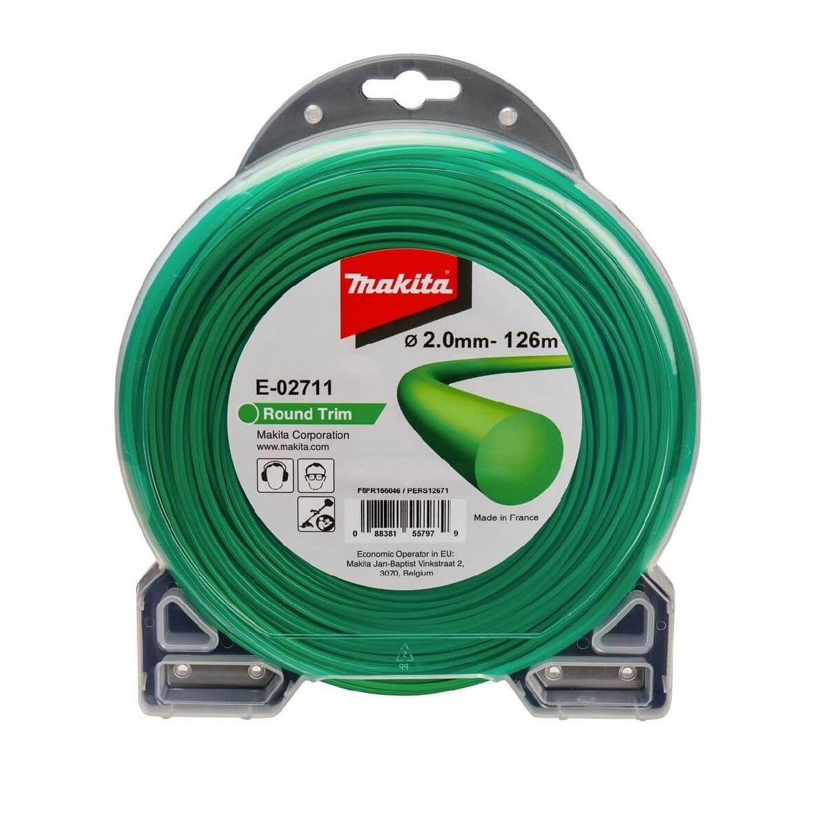 Bobina de Fio de Nylon 2,0 mm x 126 Metros E-02711 Makita