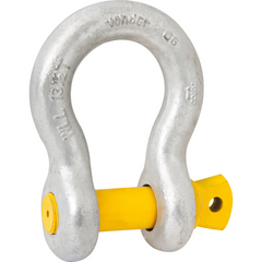 Manilha p/ cabo de aço 5/8" curva pesado galv Vonder Plus