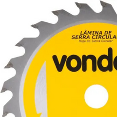 Lamina Serra Circ Vídea 200x30x3,0mm 24D 6600 rpm Vonder