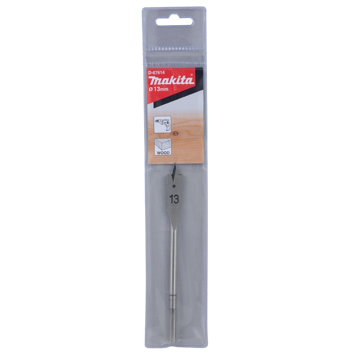 Broca Chata 13 x 150 mm Modelo D-67614 Makita
