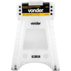 Banqueta Plástica Dobrável Altura 450mm Vonder