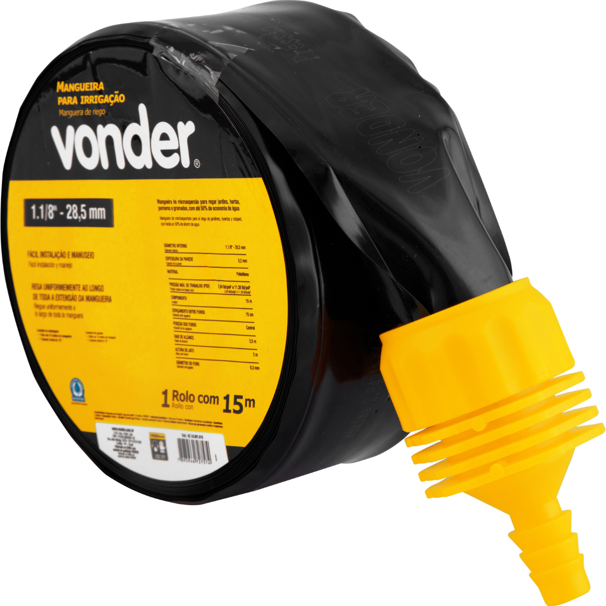 Kit Jardim Para Irrigação 15 Metros Vonder