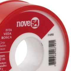 Fita veda rosca 18mmx50m ptfe teflon - Nove54