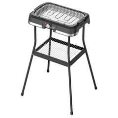 Churrasqueira Elétrica BCQ90 1500W Britânia Suporte com Prateleira Bandeja Removível 220V