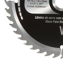 Disco Serra TCT 165 x 20 mm 44T B-53241 Makita