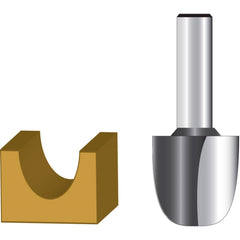 Fresa Ponta U 1/4" Haste 1/4" D-49345 Makita