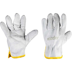 Luva Raspa com Reforço Palma 7 cm Petrol Vonder