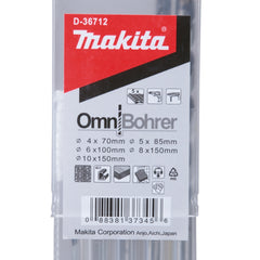 Conjunto de Brocas com 5 Peças Makita