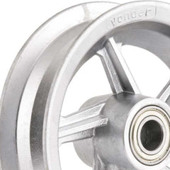 Aro Alumínio 3,50x8 200kg Rolamento Esfera Eixo 25mm Vonder