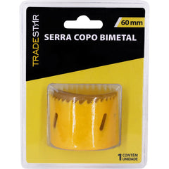 Serra Copo 60 mm Aço Rápido Bimetal Tradestar